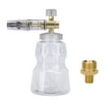 thumbnail image 1 of Rociador de espuma a presión para lavado de autos, botella de espuma de gran capacidad, 1 l, conector rápido de 1/4", rociador de agua, Adaptador H, 1 of 8