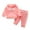 Pink, variant on Coerni Toddler Baby Girls Sweatshirts Sweatsuit Hoodies Tops Drawstring Pants 2Pc Tracksuit Girls Fall Winter Clothes Set