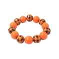 thumbnail image 1 of Pulsera de Madera para Halloween | Joyería Elástica Unisex para Hombre y Mujer | Accesorio para Festivales Góticos de Estilo Europeo | Brazalete de Madera Ajustable de 20 Cm, 1 of 2