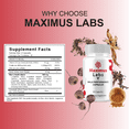 thumbnail image 2 of (5 Pack) Maximus Labs Male Support Pills, MaximusLabs Supplement (300 Capsules), 2 of 9