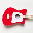 thumbnail image 3 of Loog Mini Guitarra acústica para niños para principiantes 3 cuerdas Edades 3+ Aplicación de aprendizaje y lecciones incluidas Rojo, 3 of 5