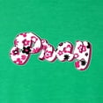 thumbnail image 6 of Wild Bobby Pray Bubble Letters Inspirational/Christian Women Tri-Blend Racerback Tank Top, Envy, X-Large, 6 of 6