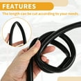 thumbnail image 7 of 1pc 130PSI Max Pressure Silicone Vacuum Tubing Hose for Chevrolet for Buick for Lincoln Engine Automotive Vacuum Line Silicone Black 5.5FT 1/2" 12mm ID 2mm ID 2mm Thickness, 7 of 7