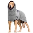 thumbnail image 1 of Ropa para mascotas, bata de secado con toalla para perros, ropa de dormir, abrigo, ropa cálida para cachorros, 1 of 2