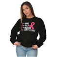 thumbnail image 5 of Breast Cancer Have Hope Pink Ribbon Women Crewneck Sweatshirt Brisco Brands S, 5 of 6