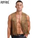 thumbnail image 2 of Chaleco de vaquero occidental para hombre, trajes de Cosplay, chaleco Vintage con flecos, disfraz de Hippie, camiseta sin mangas con frente abierto, cárdigan de ante holgado, 2 of 5