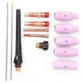 thumbnail image 4 of Accesorios para equipos de soldadura, 13PCS Antorcha de soldadura TIG Antorcha de soldadura Piezas de soldador Funcionalidad inteligente, 4 of 8