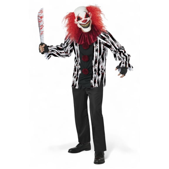 California Costumes Demented Clown Adult Costume | Large Unisex