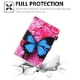 thumbnail image 4 of Case for All-New Amazon Kindle Fire 7 Tablet 12th Generation (2022 Release),PU Leather Card Slots Case Multi-Angle Viewing Smart Folio Stand Wallet Protective Case with Auto Wake/Sleep,Blue Butterfly, 4 of 6
