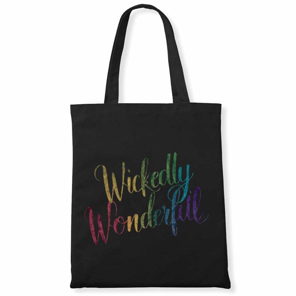 Wickedly wonderful. Pattern Costume Cool Easy Animal Halloween Gift Canvas Bag 1Pc