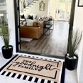 thumbnail image 3 of Personalized Bold 3 Hearts Doormat, 3 of 4