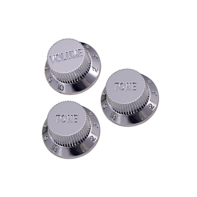 Naiovety Tapas de potenciómetro para guitarra eléctrica, bajos, perilla de volumen dorado, suministros, botón de tono, amantes, profesionales, niños, Type3 NO3 Naiovety HA064114-01