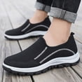 thumbnail image 2 of NOKIO Men'S Breathable Mesh Sneakers Men'S Slip-On Casual Sneakers Men'S Slip-On Hiking Shoes Men Low Top Walking Shoes Fashion Sneakers Casual Shoes Loafers, 2 of 5