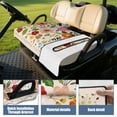 thumbnail image 4 of 51" x 31" Universal Golf Cart Bench Seat Towel Cover, Soft Microfiber for EZGO RXV, Club Car DS, 4 of 8