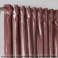 thumbnail image 5 of 3S Brother's Red Extra Long Shiny Velvet Curtains Luxury Colors Light Blocking Hang Back Tab & Rod Pocket 1 Panel Curtain 5-30 Ft Home Décor Custom Made Drapes -Made in Turkey(100"W X 108"L), 5 of 6