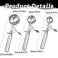 thumbnail image 3 of Ice Stainless Ice Mashed Potato Practical Kitchen With Plastic Handle Kitchen Tool, 3 of 8