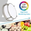 thumbnail image 5 of MingBright Flush Mount LED Ceiling Light Fixture, 13 inch 25W 1630 Lumens Ceiling Lamp, 4000K Neutral White , cETL Certified for Kitchen, Hallway, Bedroom, Office, 5 of 8