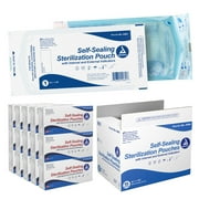 Dynarex Sterilization Pouches, 5.25" x 10", 3000 Count