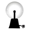thumbnail image 2 of DOLITY USB Powered Crystal Glass Ball Light Sphere Lamp Black Base 8inch, 2 of 8
