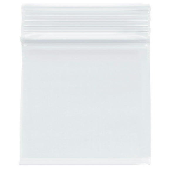 Plymor 2" x 2" (Pack of 500), 4 Mil Heavy Duty Zipper Reclosable Plastic Bags