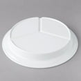 thumbnail image 4 of Carlisle Kingline 8 3/4" White 3-Compartment Plate - 12/Case, 4 of 5