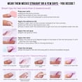 thumbnail image 6 of mirlewaiy Long Square Press On Nails | Glossy Y2K Coquette Style, Leopard Print French Tip with 3D Bow, Manicure Set for Women, 24Pcs, Nude Pink, 6 of 6