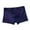 Navy, variant on Mens Boxer Briefs Solid Color Soft Comfortable Underwear Business Sport Stretch Underwear