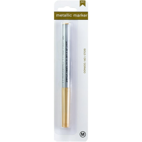 American Crafts Metallic Marker-Gold