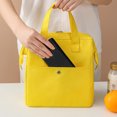 thumbnail image 1 of Bolsa Bolso de almuerzo con aislamiento Oxford, Bolso refrigerador a prueba de fugas, gran capacidad para hombres y mujeres, 1 of 8