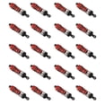 thumbnail image 1 of 20Pcs Accesorio de Repuesto de Amortiguador de Amortiguador de Metal para 144001 1/14 4WD RC Drift Racing Car Parts, Rojo, 1 of 5