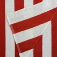 thumbnail image 2 of Mainstays Cabana Stripe Decorative Beach Towels, 4-pack, Red, 2 of 5