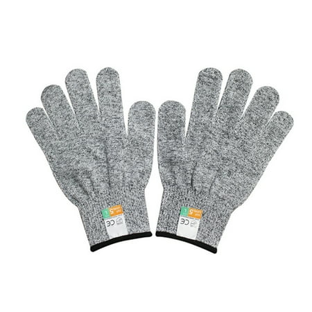

Cut-Proof Texting Gloves Anti-Slip Hand Protection HPPE for Industrial Cutting Kitchen Durable XS