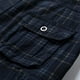 thumbnail image 5 of Pantalones Cortos Casuales Hombre A Cuadros 100% Algodón, 5 of 8