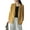 Yellow, variant on ZANZEA Women Long Sleeve Turn-Down-Collar Casual Short Coat Blazer