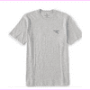 Tommy Bahama Men Sails Are Up Short Sleeve T-Shirt in Oatmeal Heather, S