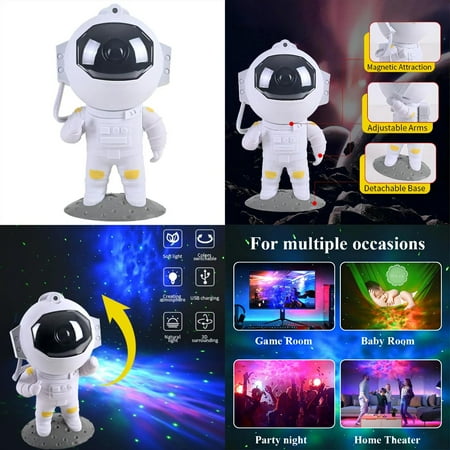 

WAGZOQN Transform your space with this mesmerizing remote controlled LED projection lamp. Ideal for adding a celestial touch to any room or event this projector night light will transpor