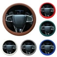 thumbnail image 2 of Auto Car Silicone Steering Wheel Cover Non-Slip Thin Grip Grey For 13"-16.5"inch, 2 of 5