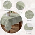 thumbnail image 5 of Sage Green Leaves Table Cloth Waterproof Tablecloths, Vintage Abstract Art Botanical Tablecloth Dining Table Cover for Kitchen Party Tabletop Outdoor, Rectangle Tablecloth 60x102 Inch, 5 of 9