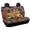 Tiger Leopard Rose Art, variant on FUIALDOLG Cat Sunflower Print Rear Bench Seat Covers, 2 Piece Non Slip Machine Washable Seat Protectors for Suv Truck Van