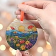 thumbnail image 4 of Wildflowers Sun catcher, Sunset Ornament Style Window Hangings, Wall Decor, Housewarming Gift, Home Decor, Window Hanger, 2025, Holiday Decoration, 2025, Seasonal Holiday Decor,, 4 of 5