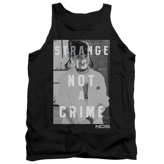Ncis Strange Adult Tank Top Black