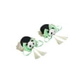 thumbnail image 2 of 2x Pinces à Cheveux Style Chinois Panda Barrette à Franges Épingles à Cheveux pour Hanfu de Mariée Vert, 2 of 10