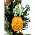 thumbnail image 5 of Hospitality Pineapple Glass Christmas Holiday Ornaments, 5 of 5
