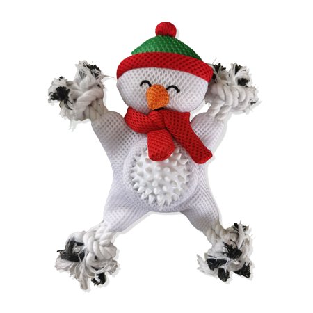 UPC: 0022266175643 | Original Territory Snowman 2-in-1 Dog Toy
