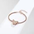 thumbnail image 3 of Butterfly Urn Bracelet for Ashes for Women Stainless Steel Cremation Keepsake Adjustable Link Bangle Memorial Urn Jewelry, 3 of 7
