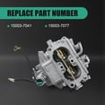 thumbnail image 2 of New Carburetor Carb 15003-7041 15003-7077 Replacement For Kawasaki FH601V 4-Cycle Engine Mower, 2 of 5
