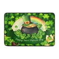 thumbnail image 2 of Ovzne Saint Patrick's Day Carpet Three Sizes Faux Wool Entry Door Mat Bathroom Non Slip Mat Cartoons Pattern Saint Patrick's Day Decoration On Clearance, 2 of 6