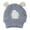 Color:Gray, variant on Cartoon Bear Ear Knitted Hat for Dog Lovely Small Dog Costume Hat for Halloweens Birthday Party Dogs Hat Cats Cosplay