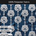 thumbnail image 5 of Vargottam Indoor/OutdoorTablecloth58x58 Inch SquareTablecloth with Umbrella Hole and Zip- Waterproof PatioTableCloths- TableCovers for Backyard RectangularTable- Royal Blue2, 5 of 5