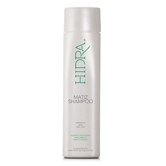 Hidra Matiz Shampoo para cabello rubio y gris (matizador para cabello rubio) 10.1 oz